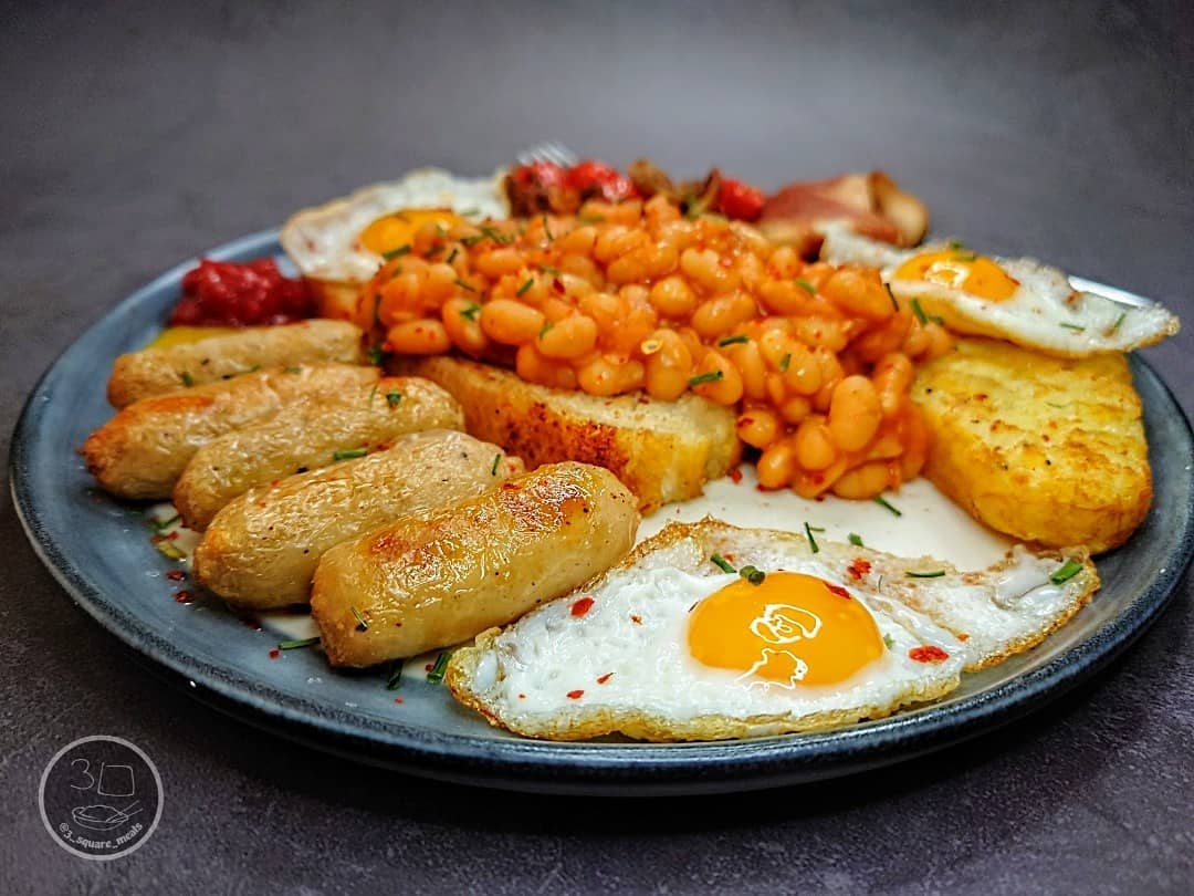 Vegetarian Full English Breakfast