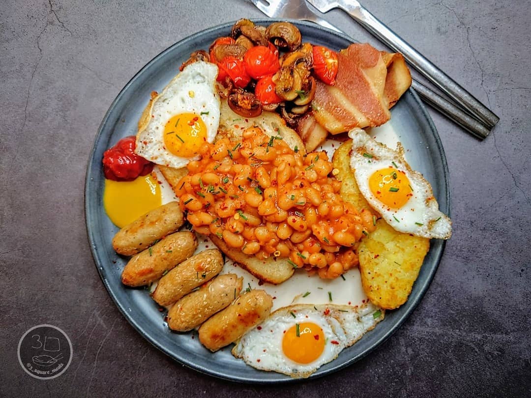 Vegetarian Full English Breakfast
