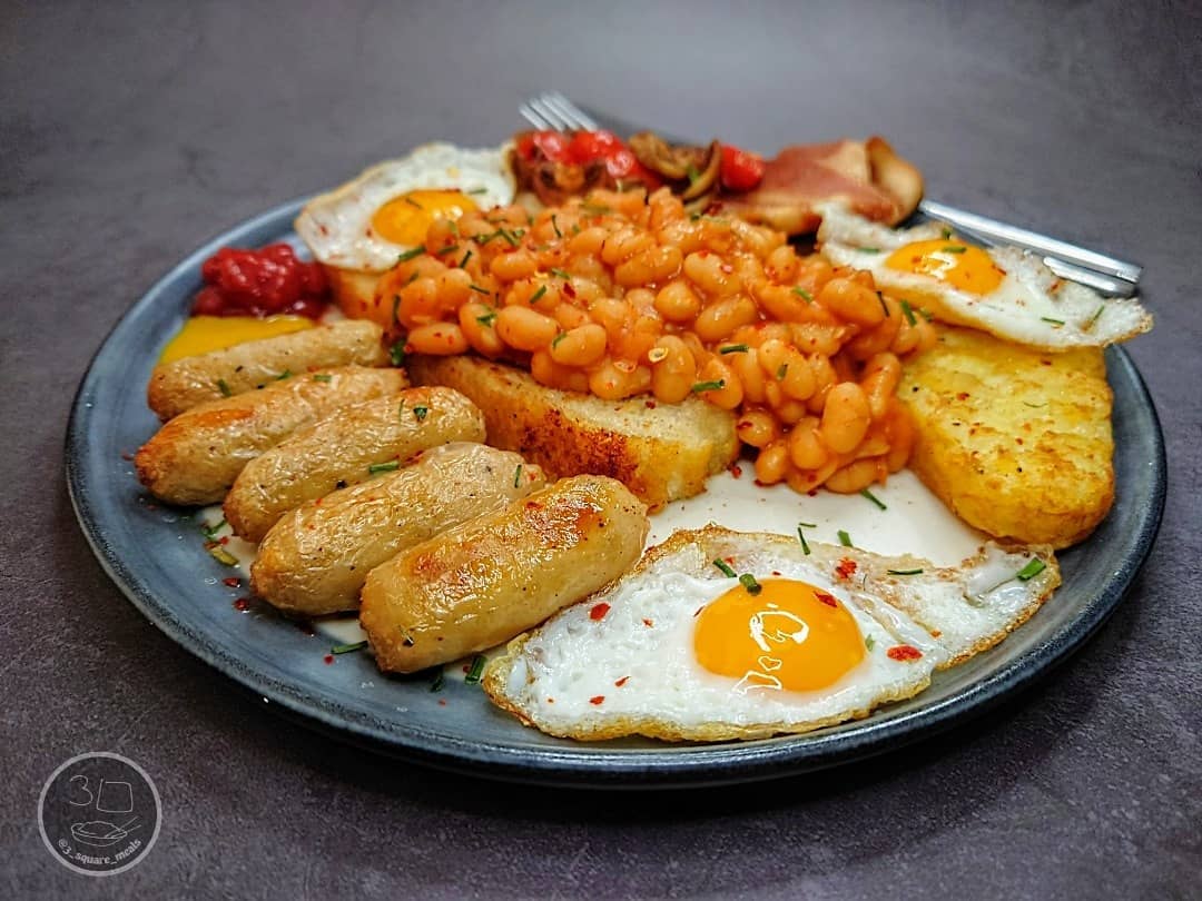 Vegetarian Full English Breakfast