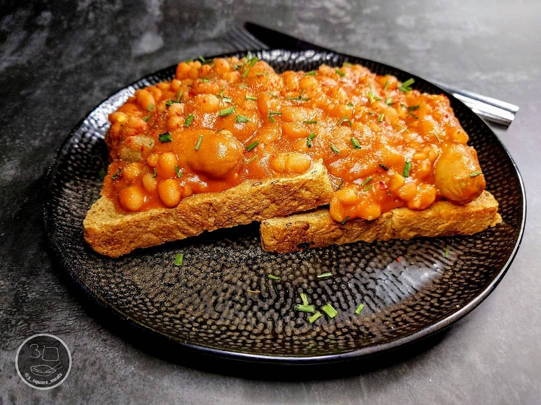 Sausage and Beans on Toast
