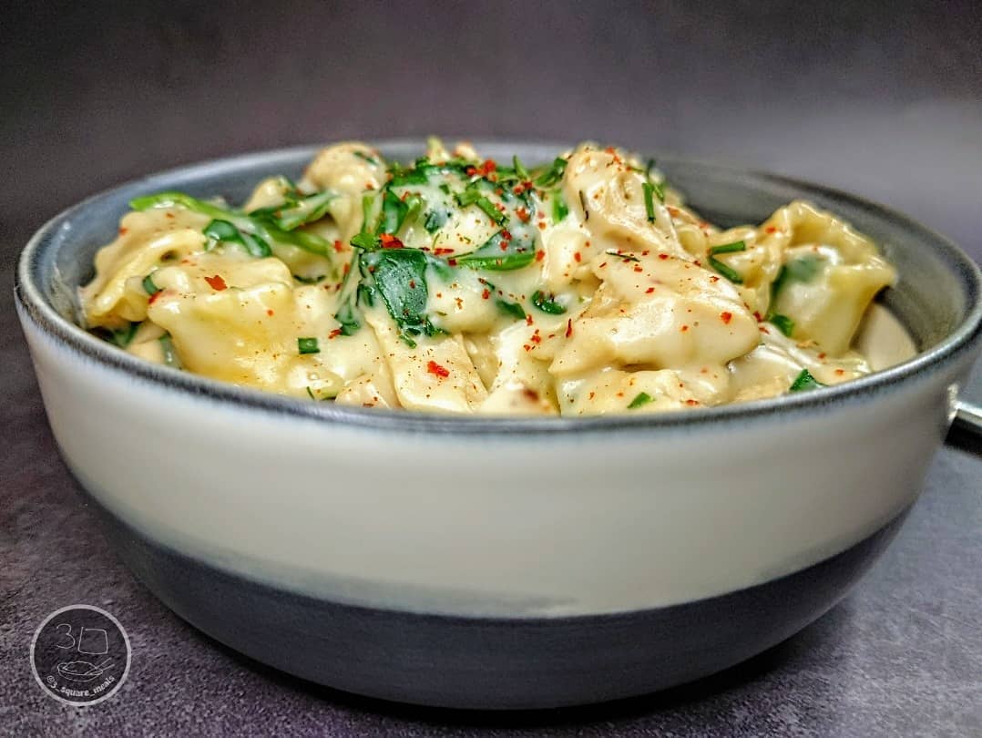 Creamy Vegetarian Chicken Pasta