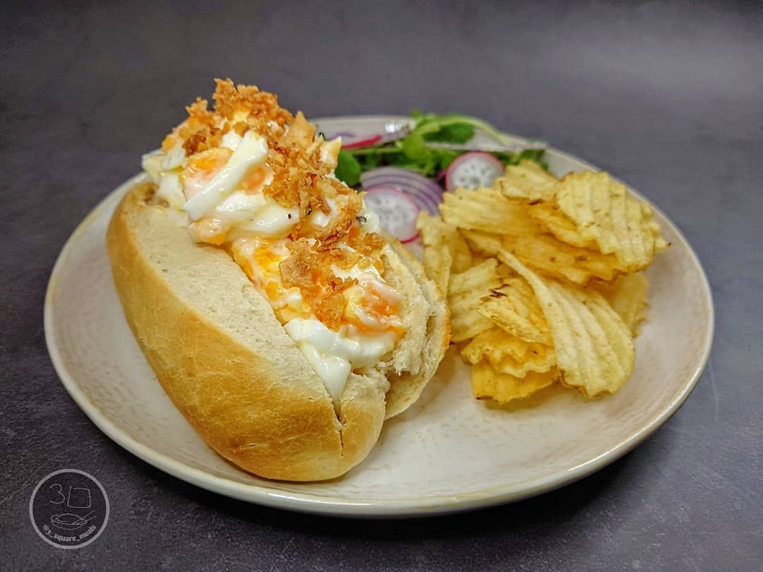 Egg Mayo Baguette Sandwich