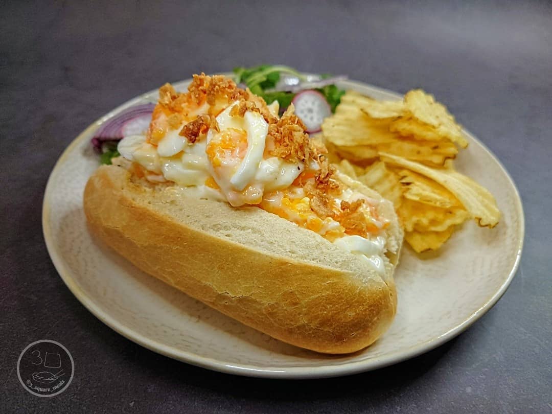 Egg Mayo Baguette Sandwich