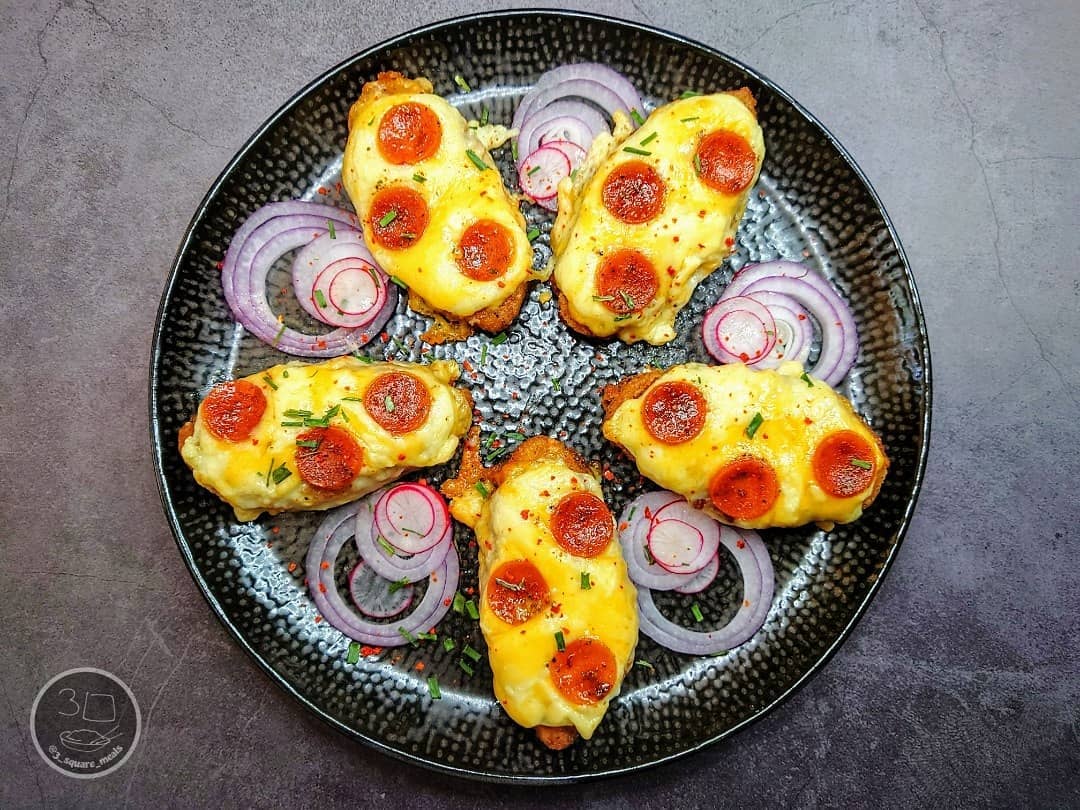 Easy Vegetarian Parmo Sliders