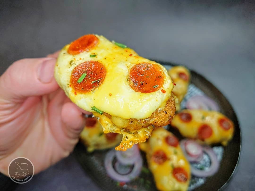 Easy Vegetarian Parmo Sliders