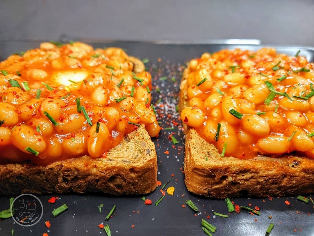 Egg and Beans on Toast