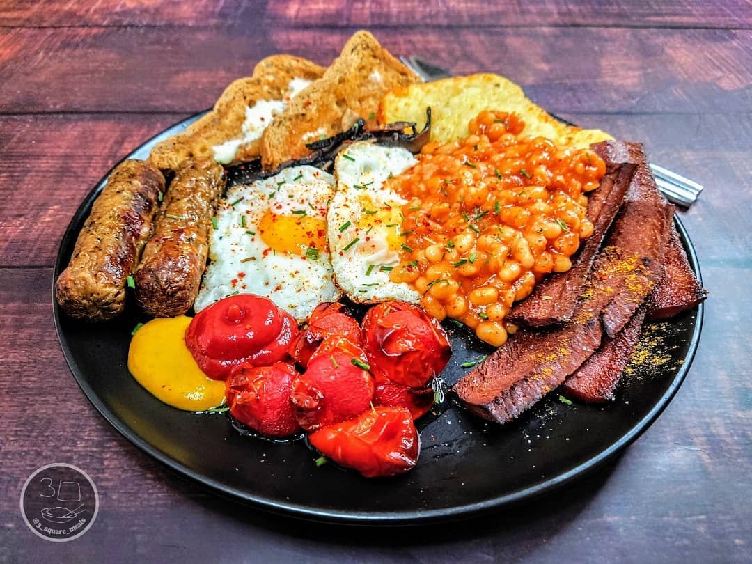 Vegetarian Full English Breakfast