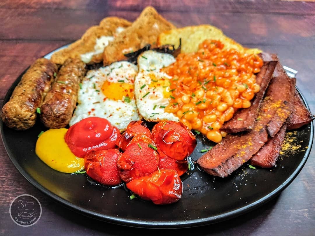 Vegetarian Full English Breakfast