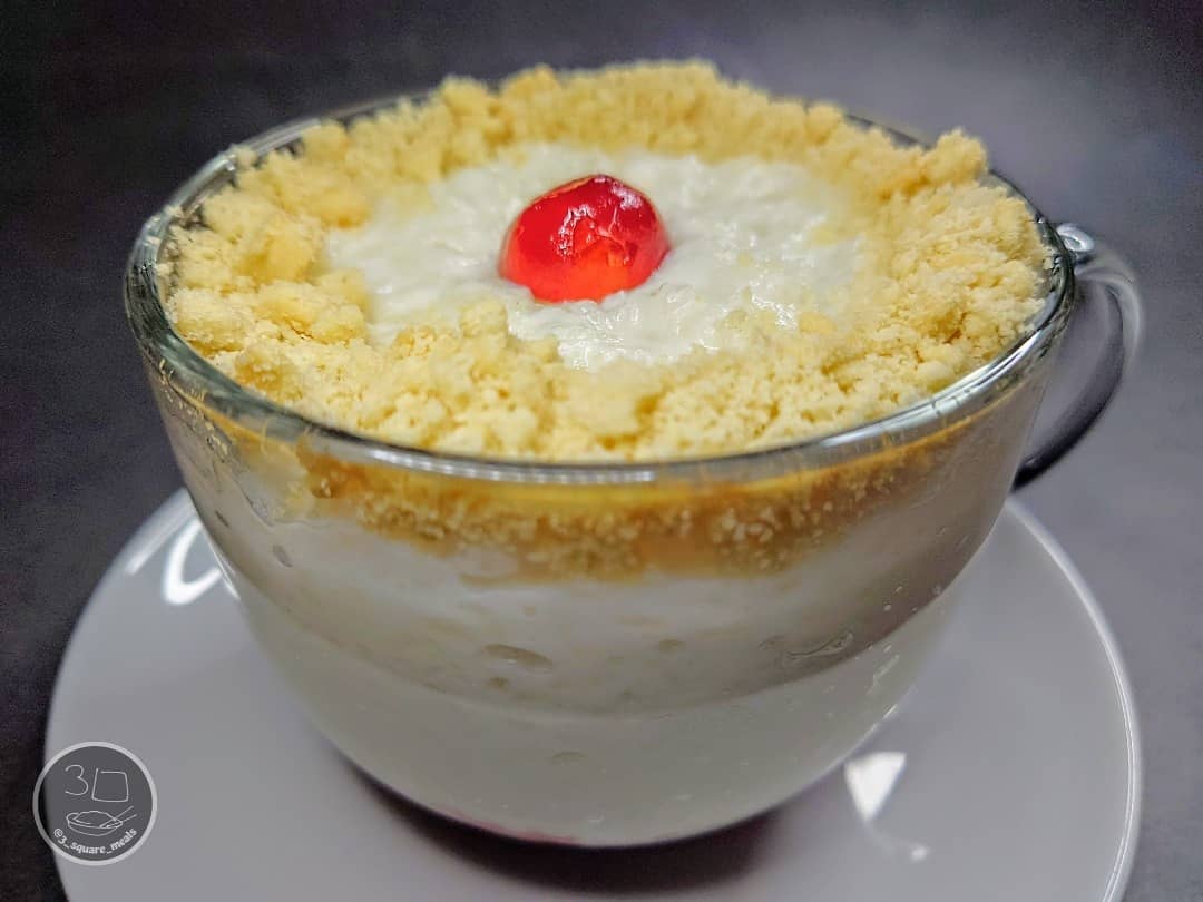 Cherry Bakewell Rice Pudding