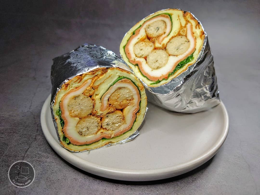Breakfast Yorkshire Pudding Wrap