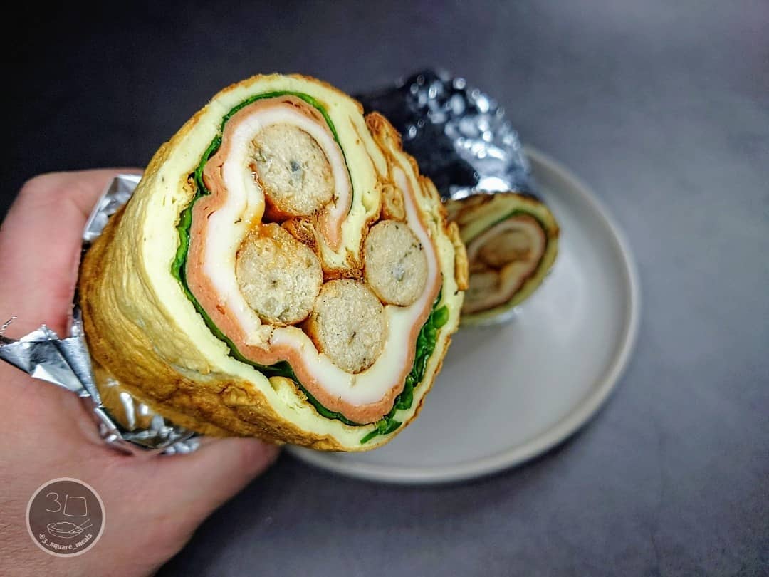Breakfast Yorkshire Pudding Wrap