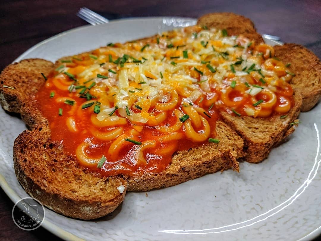 Spaghetti Hoops on Toast