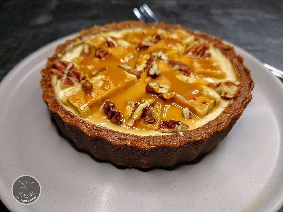 High-Protein Nutty Breakfast Tart