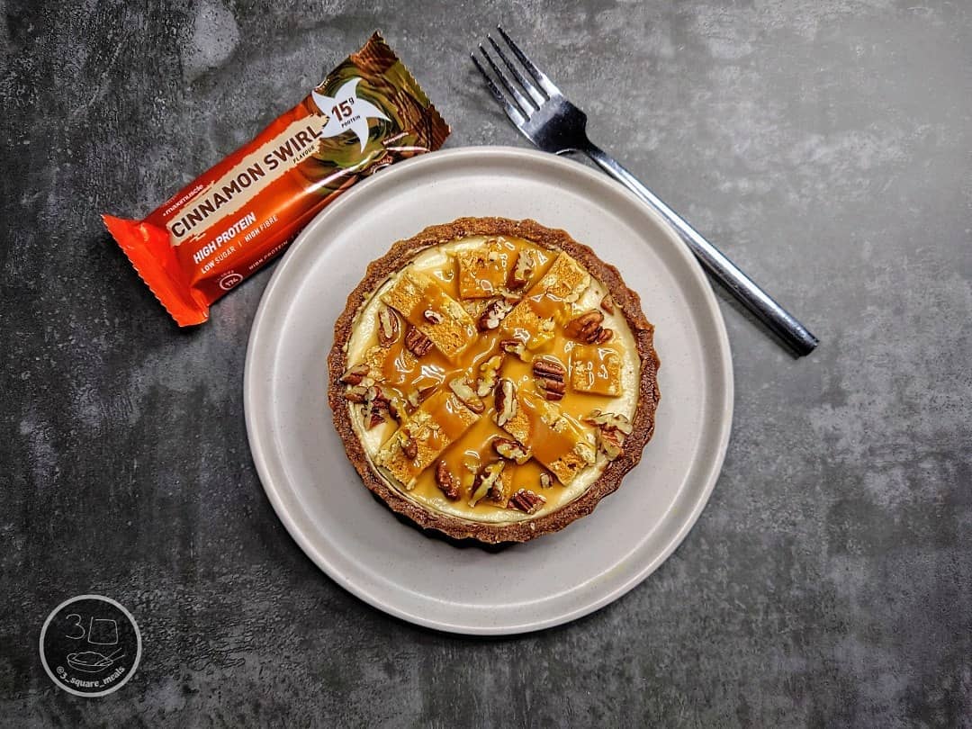 High-Protein Nutty Breakfast Tart