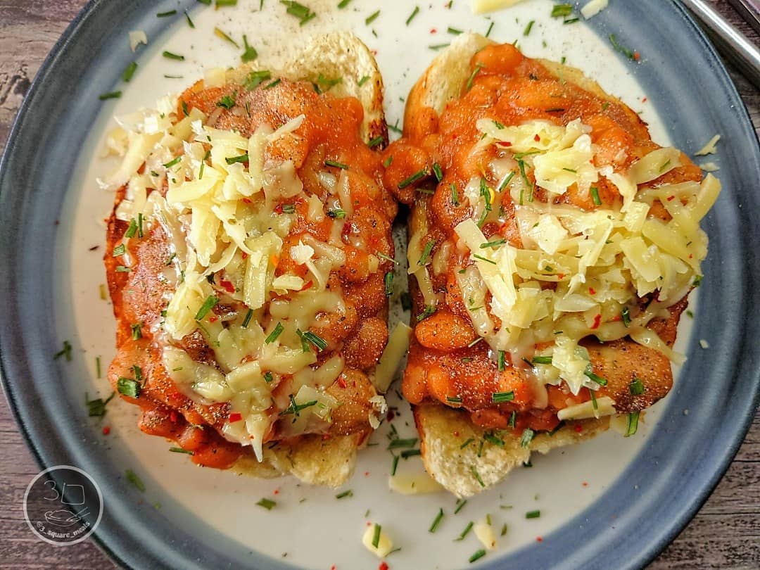 Sausage and Beans on Toast