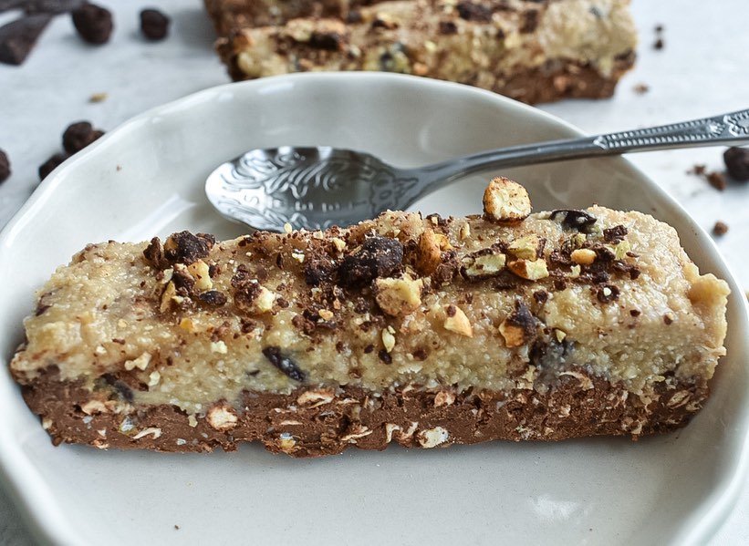 Cookie Dough Chocolate Crunch Bars