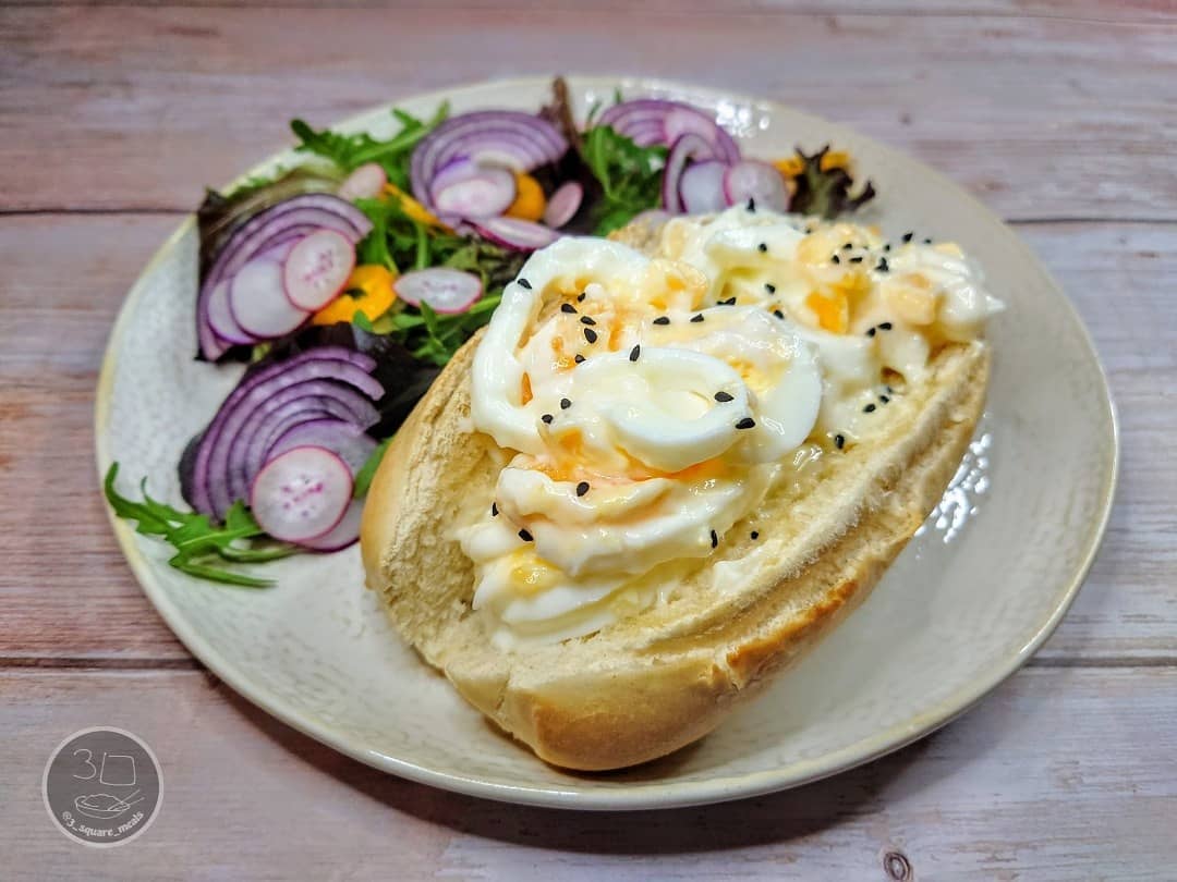 Egg Mayo Crusty Roll