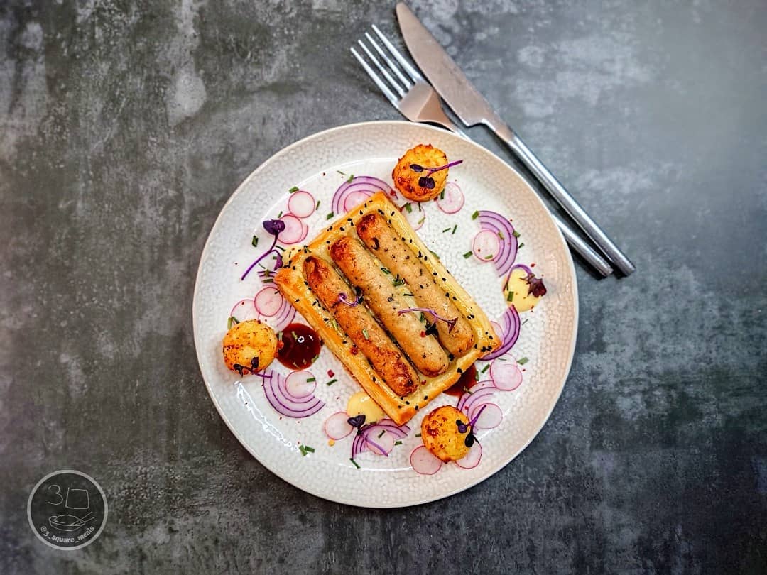 Sausage Tart for Breakfast