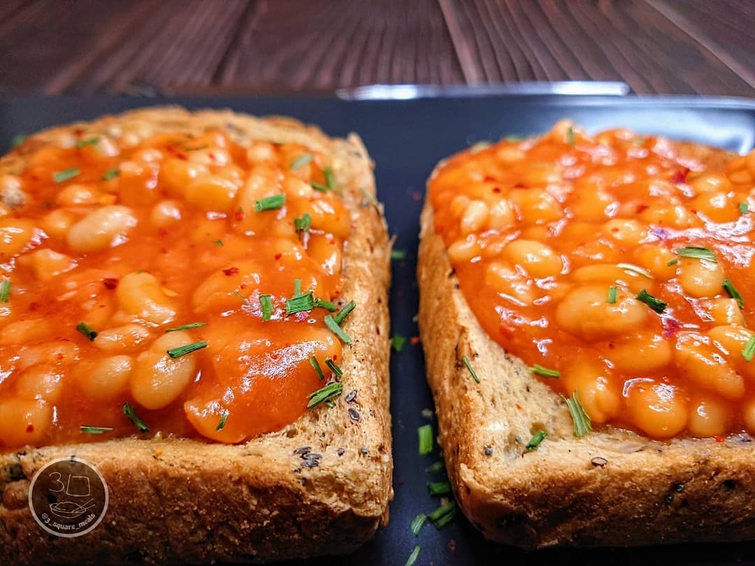 Simple British Beans on Toast