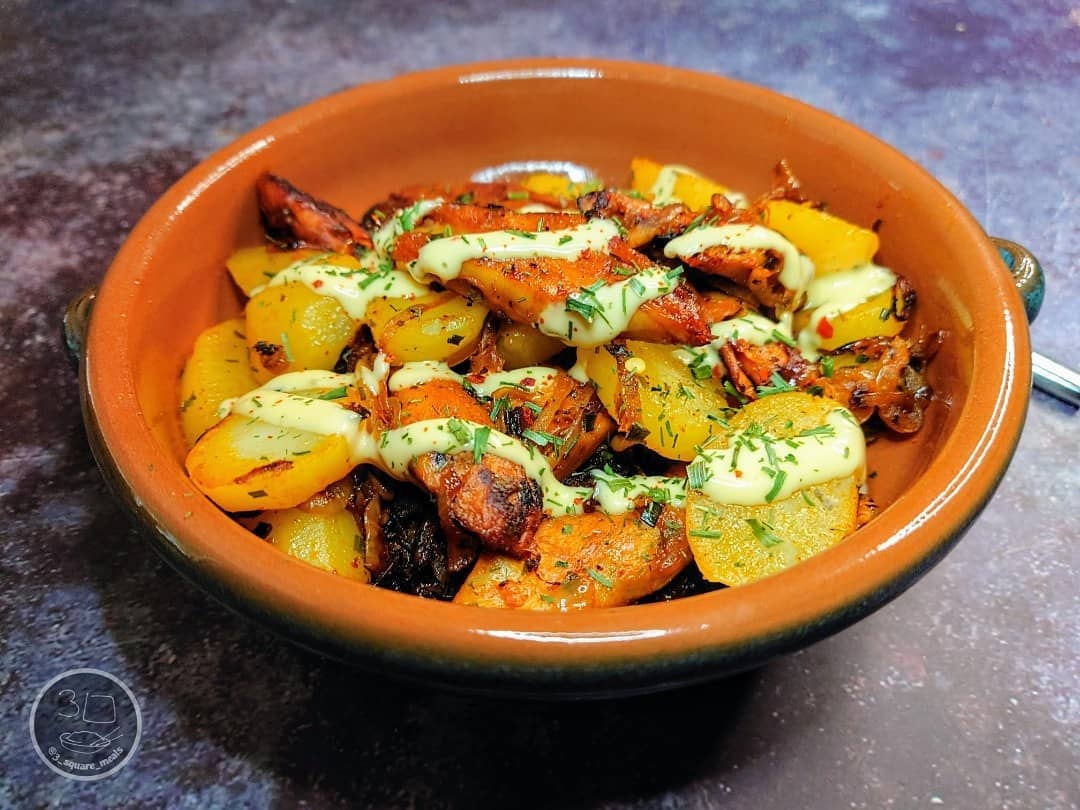 Simple Tikka and Potatoes Stir-Fry