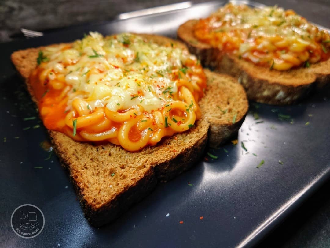 Spaghetti Hoops on Toast