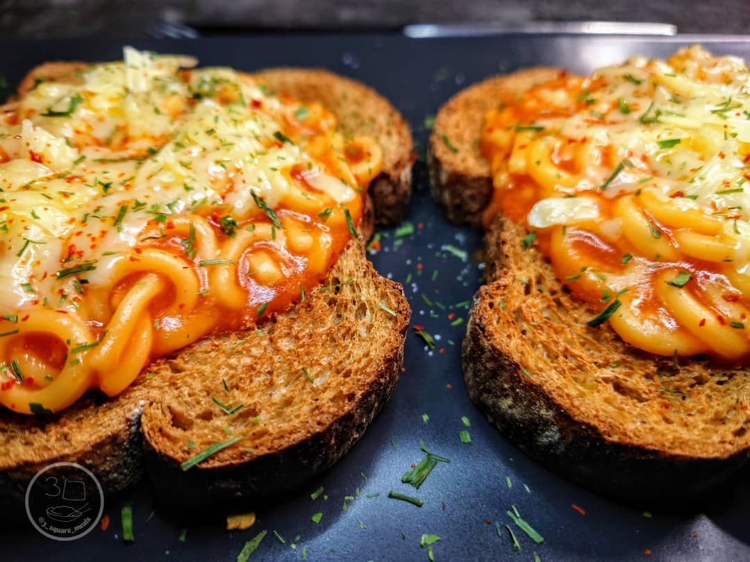 Spaghetti Hoops on Toast