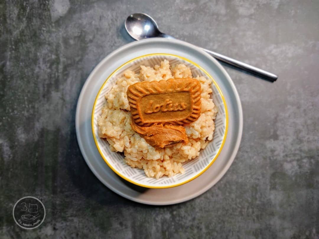 Easy Biscoff Rice Pudding