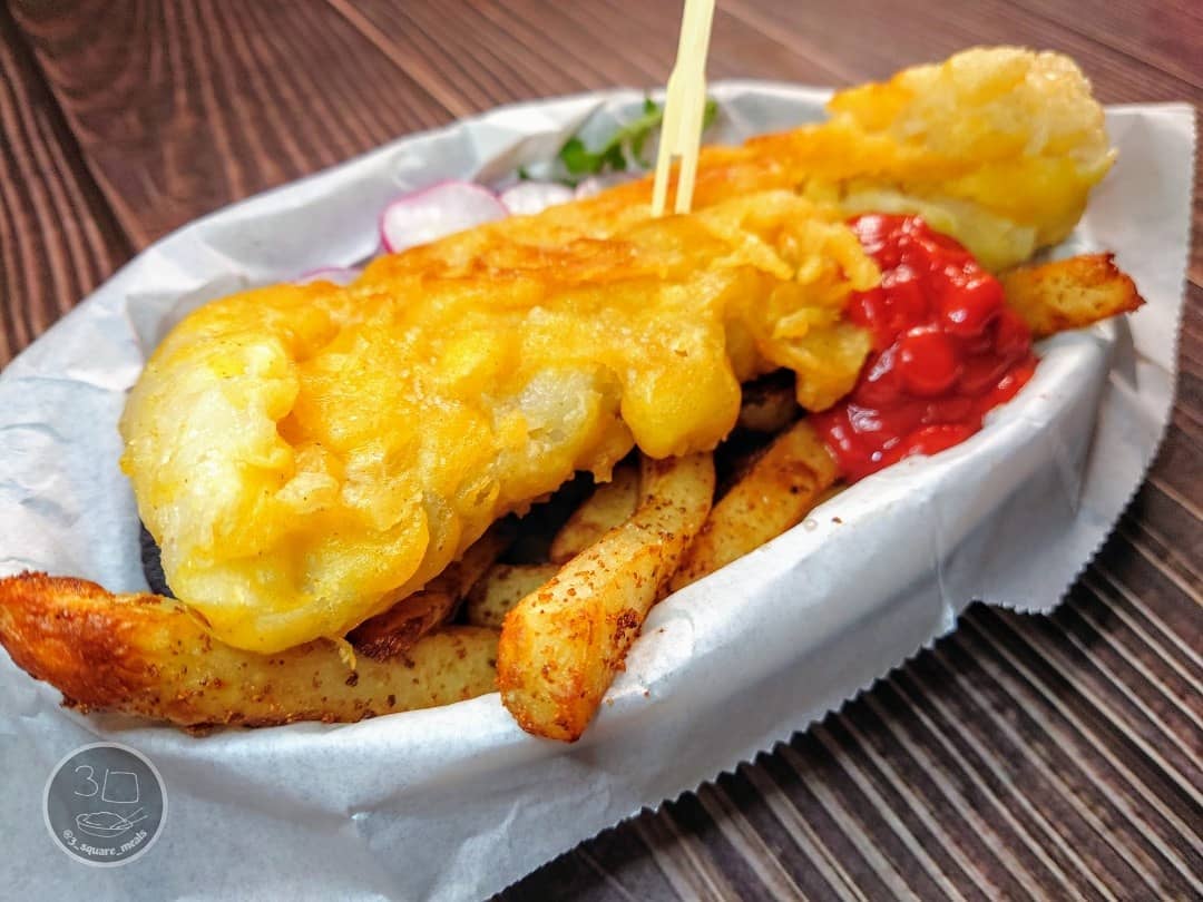 Vegan Fishless Fillet and Chips
