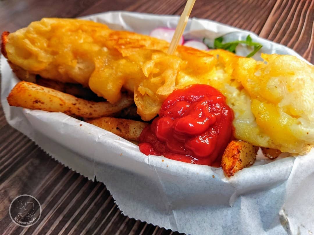Vegan Fishless Fillet and Chips