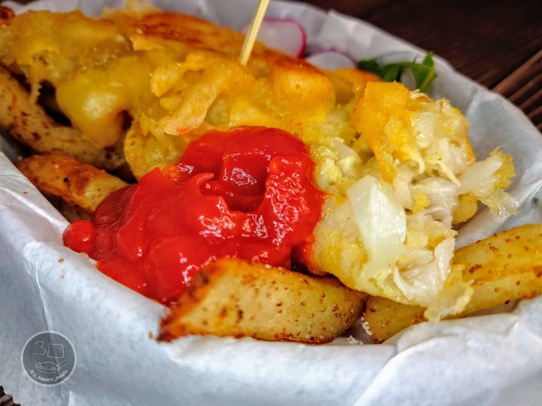 Vegan Fishless Fillet and Chips
