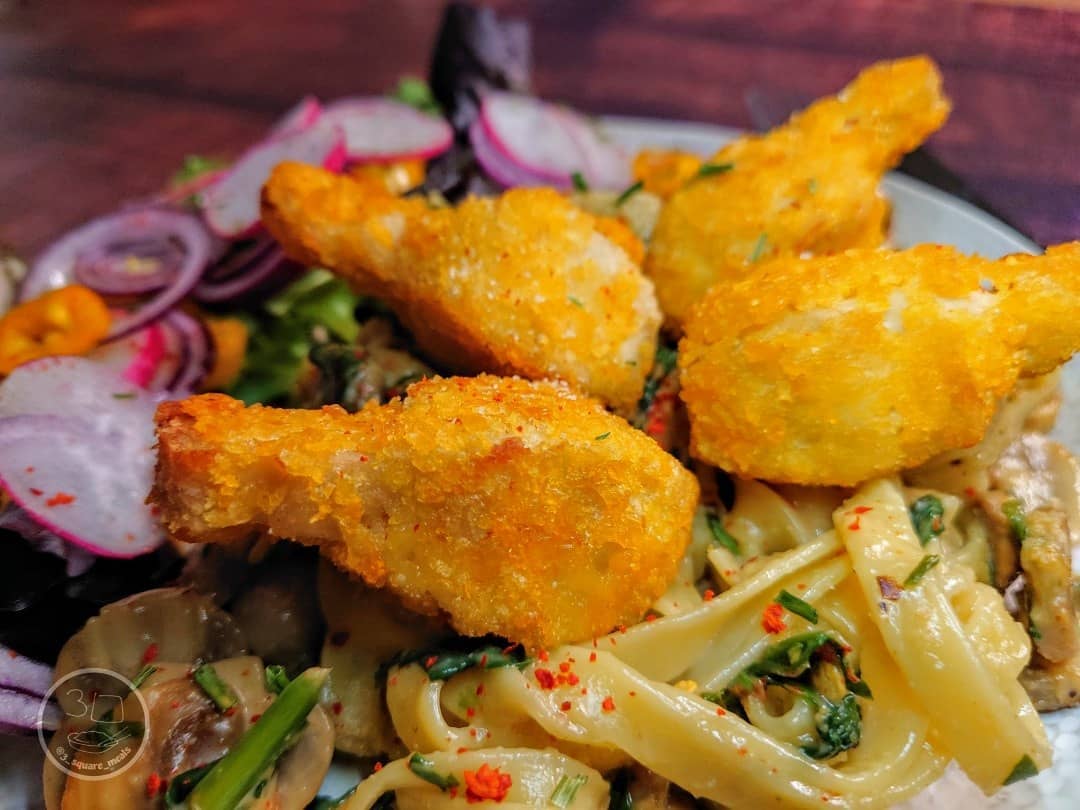 Vegetarian Tagliatelle with Mushroom Sauce