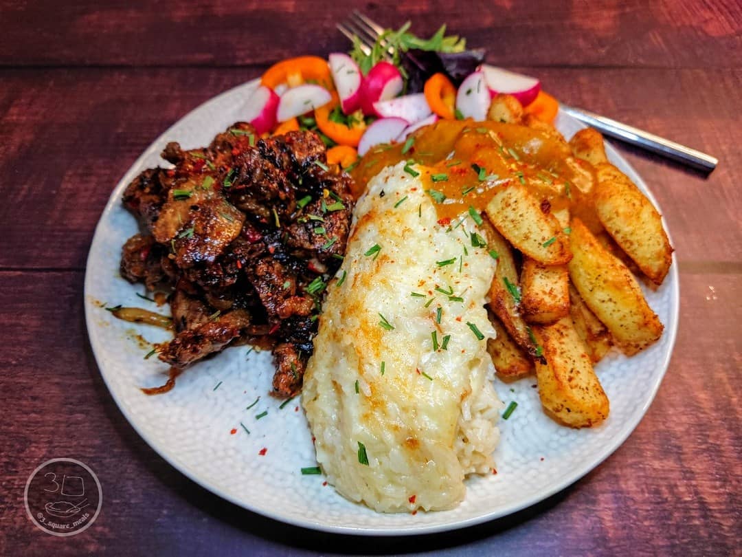 Vegetarian Chinese Fakeaway Meal