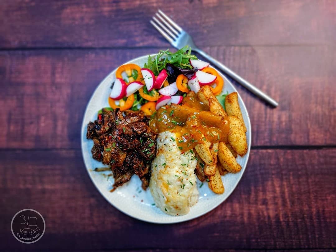 Vegetarian Chinese Fakeaway Meal