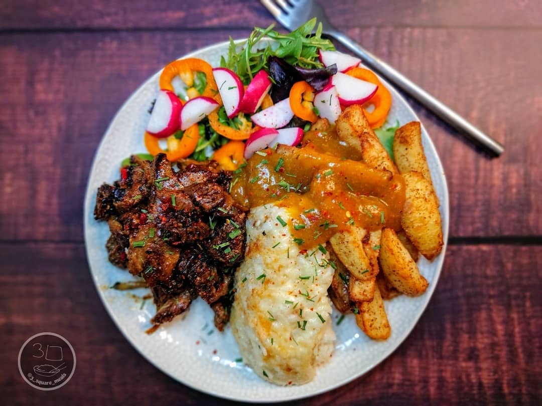 Vegetarian Chinese Fakeaway Meal