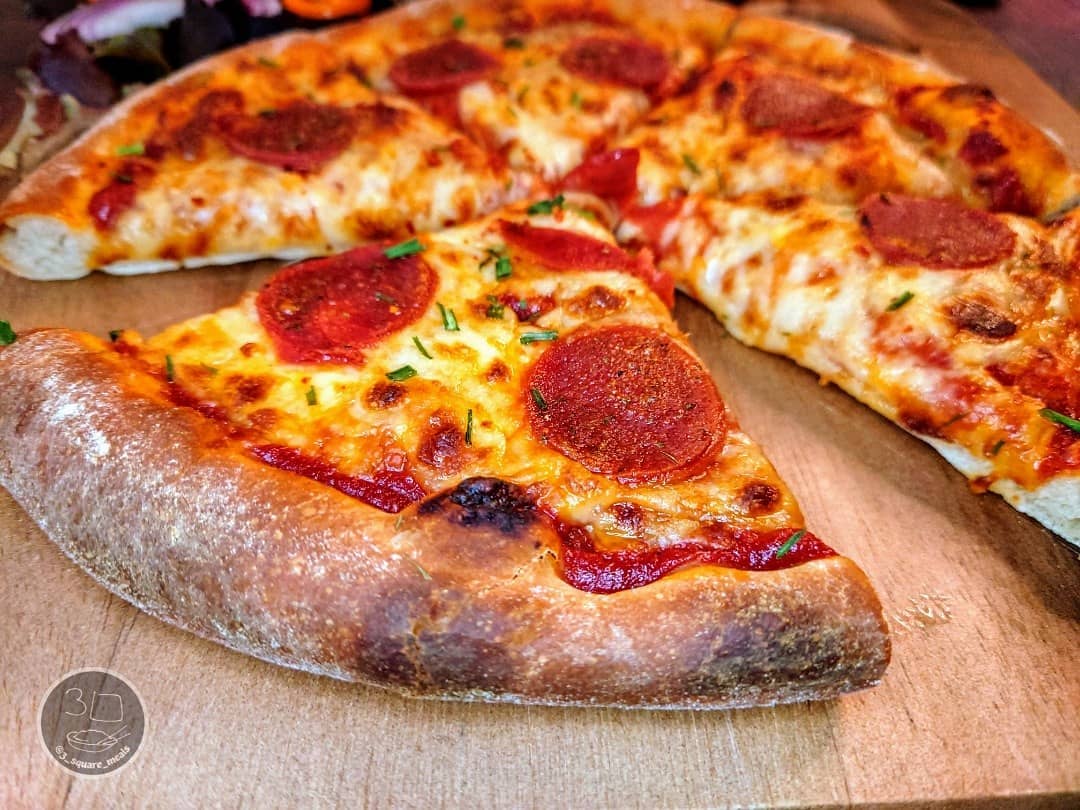 Homemade Pizza with Yeast Dough