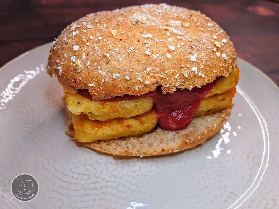 Waffle Hash Brown Butty