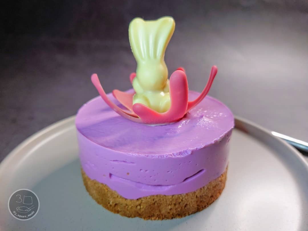 No-Bake Bunny Splash Cheesecake