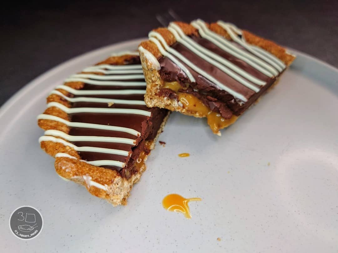 Salted Caramel Chocolate Tart