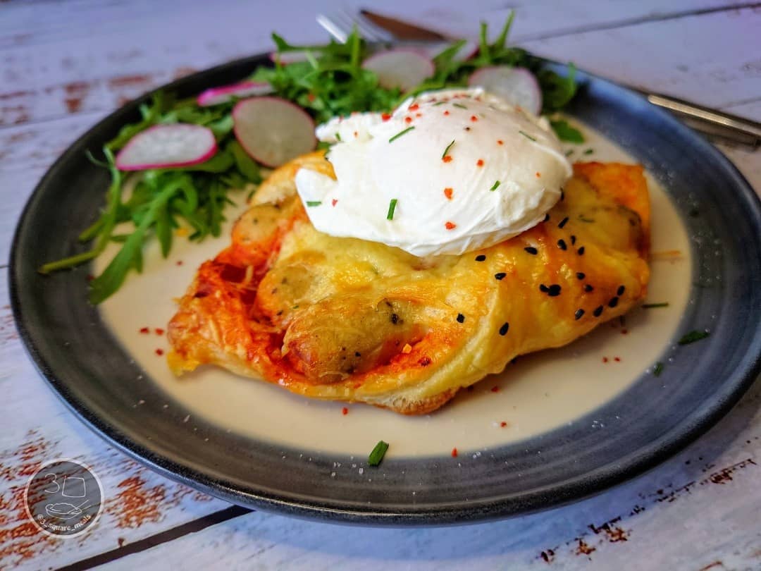 Sausage Cheese Pastry Wrap