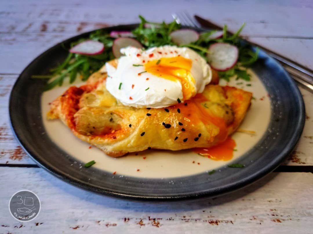 Sausage Cheese Pastry Wrap