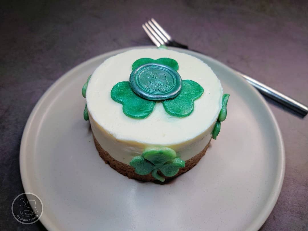 St. Patrick's Day Cheesecake