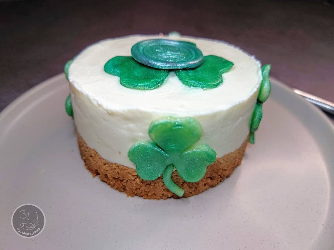 St. Patrick's Day Cheesecake