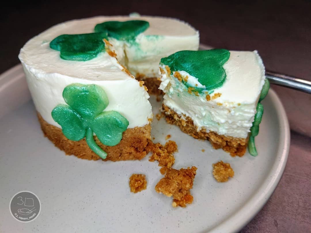 St. Patrick's Day Cheesecake