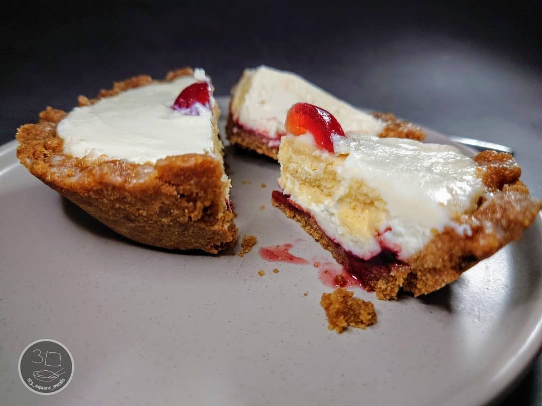 Classic Cherry Bakewell Cheesecake