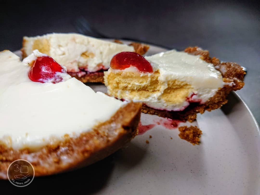 Classic Cherry Bakewell Cheesecake