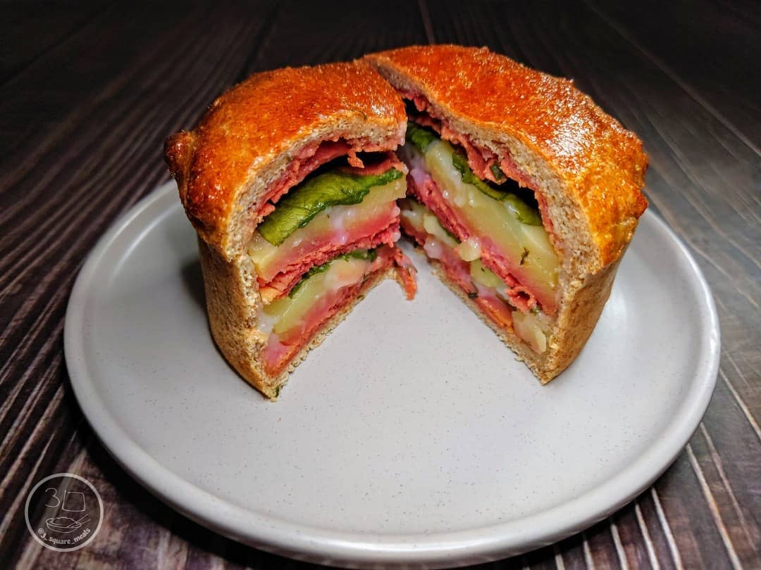 Bread Crust Breakfast Pie
