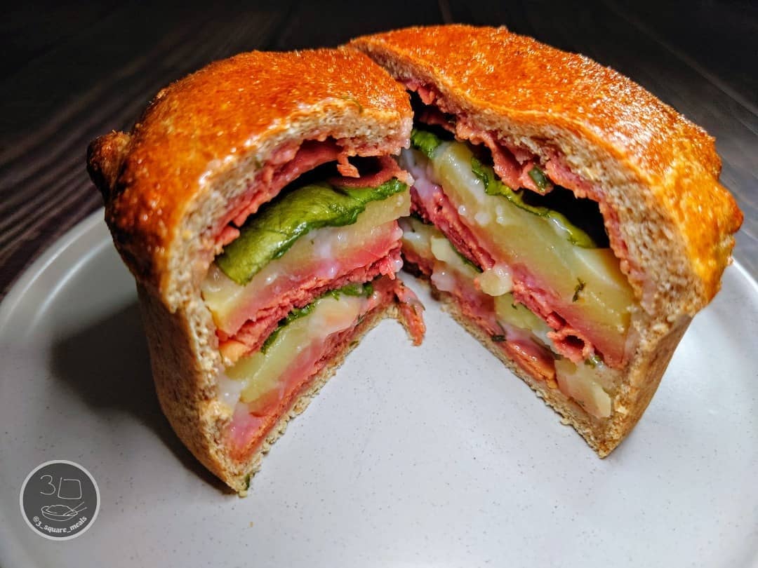 Bread Crust Breakfast Pie