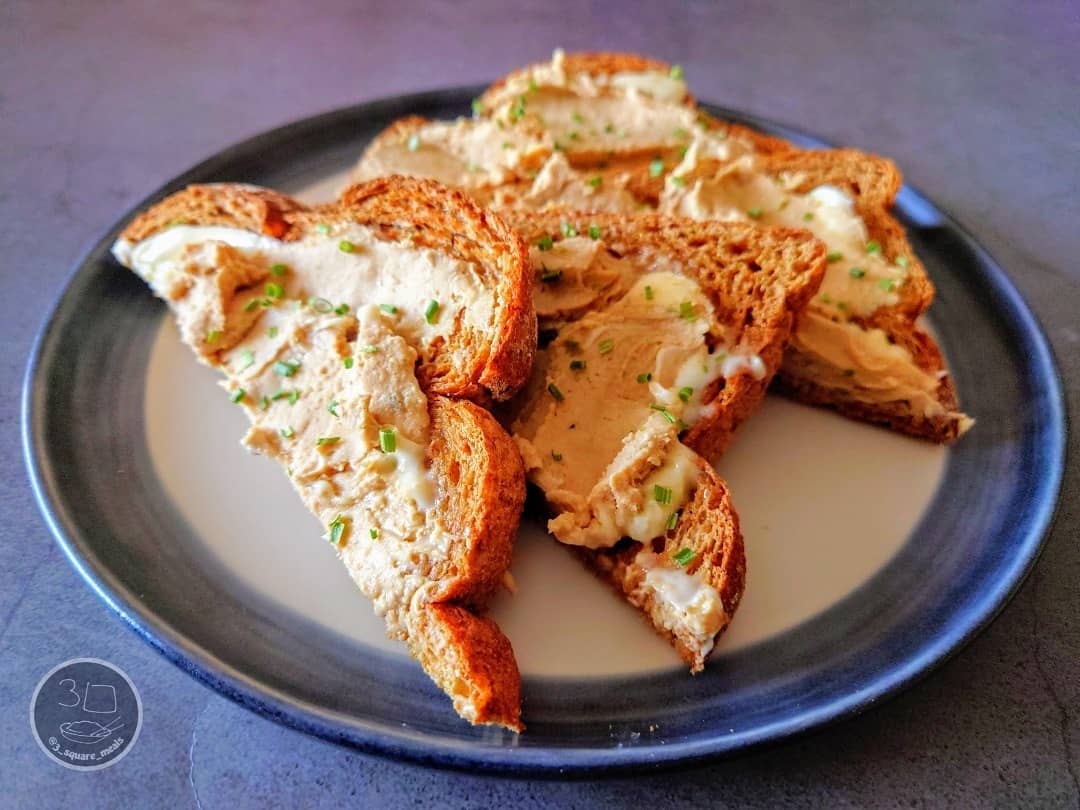 Mushroom Pate on Toast