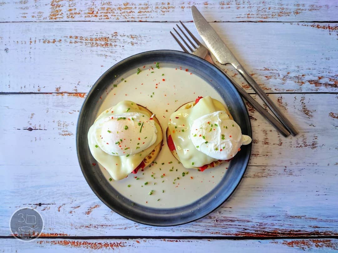Savory Toasted Crumpets with Eggs