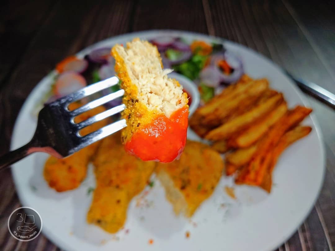 Vegetarian Drummers with Chips